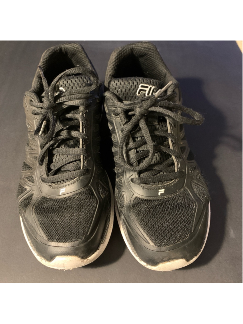 Women's Fila Running Shoes Black 9